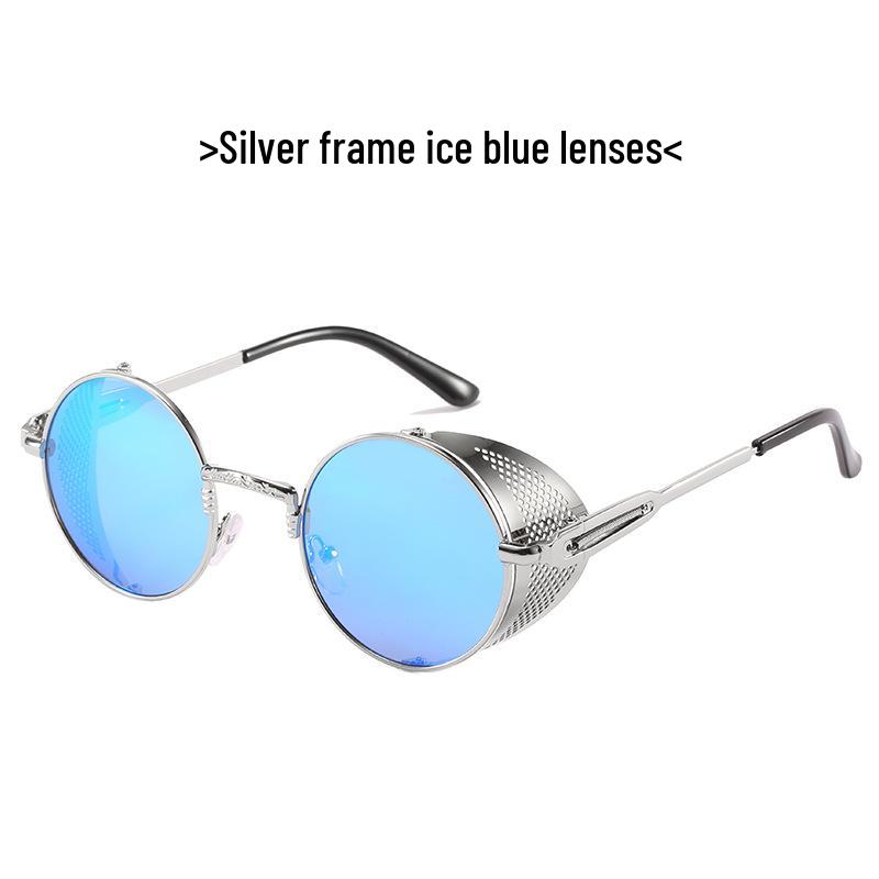 

Round Frame Unisex Steampunk Fashion Sunglasses
