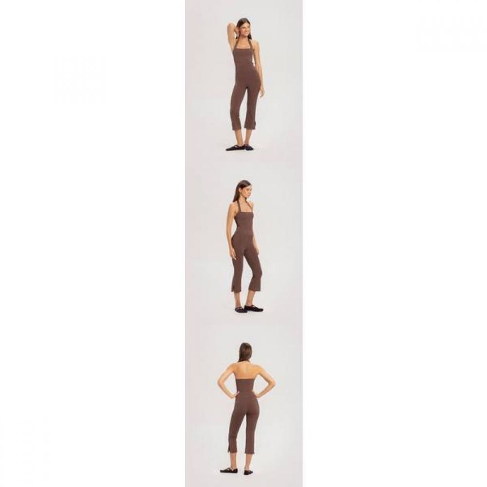 Budhi Mudra Square Halter Tank Top B61002att2a P43