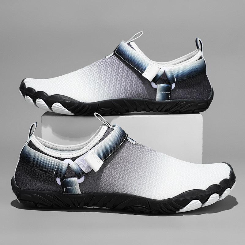 

Large size outdoor mountaineering beach shoes casual fitness five-finger sports shoes men s and women s wading quick-drying creek shoes 46