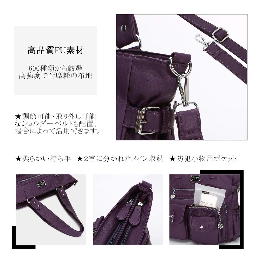 Shoulder Crossbody Tote Bags for For Birthday Gift [KL928] Women's Bags, Bags, Handbags, Bags, Women, A4, 3-way, Lightweight, Commuting, School,