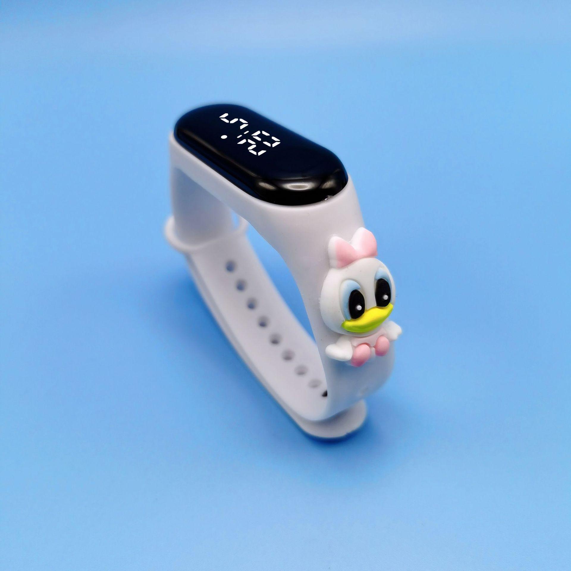 

Водонепроникний світлодіодний сенсорний мультяшний годинник-лялька для дітей та дорослих - Студентський спортивний браслет у подарунок