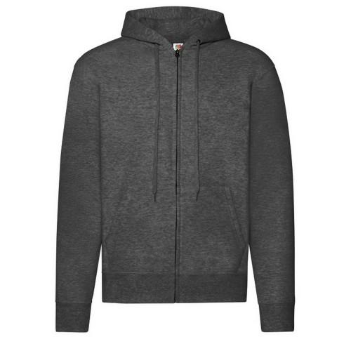 Fruit of the Loom Mens Classic Heather Hooded Jacket