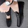 Fashion Genuine Leather Men Casual Shoes Men New Loafers Mens High Quality Slip On Shoes All-match Male Comfortable Driving Footwear
