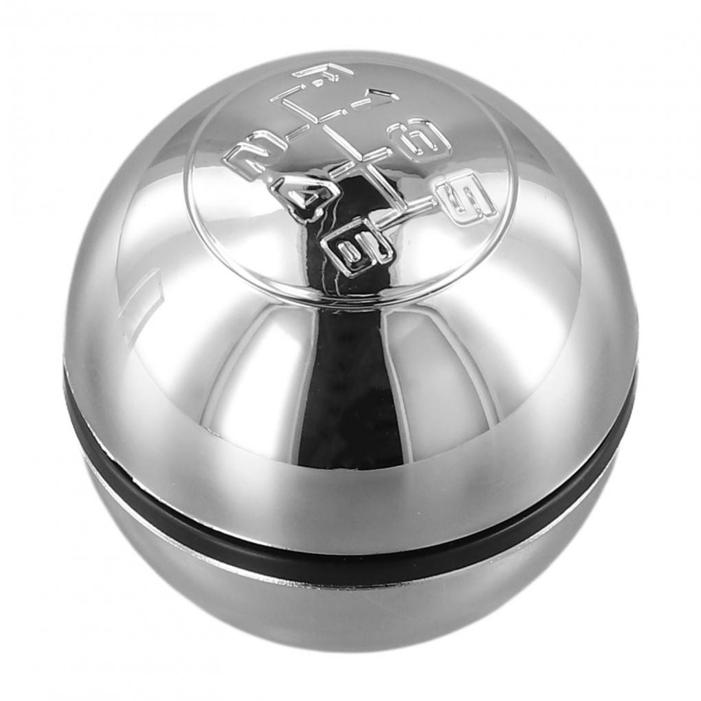 For Alfa Interior Upgrade with New Silver Gear Shift Knob Lever