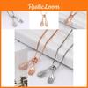 Stylish Rose Gold And Platinum Foodie Spoon Necklace For Women With Unique Design
