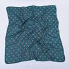 Stylish Black Dotted Small Square Scarf for Men and Women Neckerchief Headscarf Trendy Dotted Neck Scarf Square Scarves