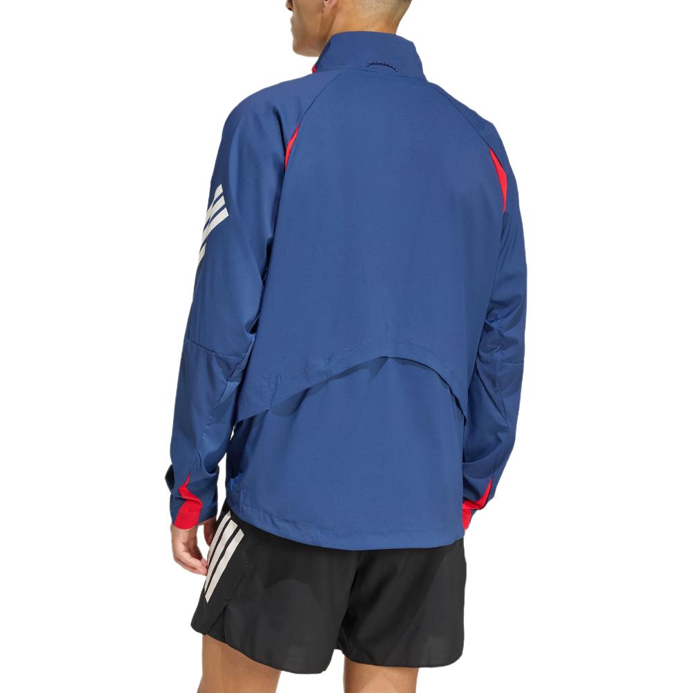 Adidas FW25 ADI365 Formotion Breathable Moisture-Wicking Stand Collar Sports Zip Long Sleeve Running Jacket Men Jackets KA8725