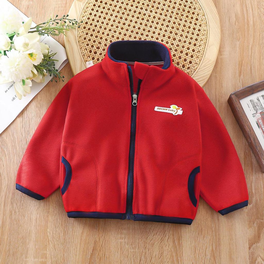 Fleece-Lined Hooded Sweatshirt for Toddlers - Boys & Girls Autumn/Winter Collection