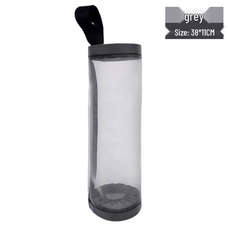 Wall-Mounted Pull-Out Trash Bag Holder: Large Capacity, Multi-Color Storage for Kitchen and Shoes