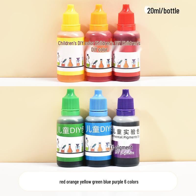 Kids' Science Experiment: Primary Color Tie-Dye Kit with Dropper