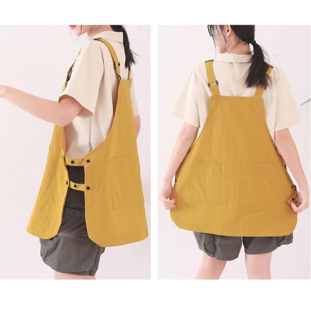 Japoński Domowy Fartuch Kuchenny Odzież Robocza Gastronomiczna Wodoodporna Odzież Robocza Antystatyczna Regulowana Peleryna do Salonu Fryzjerskiego