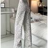 Y2K Hole Leopard Jeans Women Harajuku Vintage American High Waist Denim Pants Spring Streetwear Hip Hop Female Loose Trousers