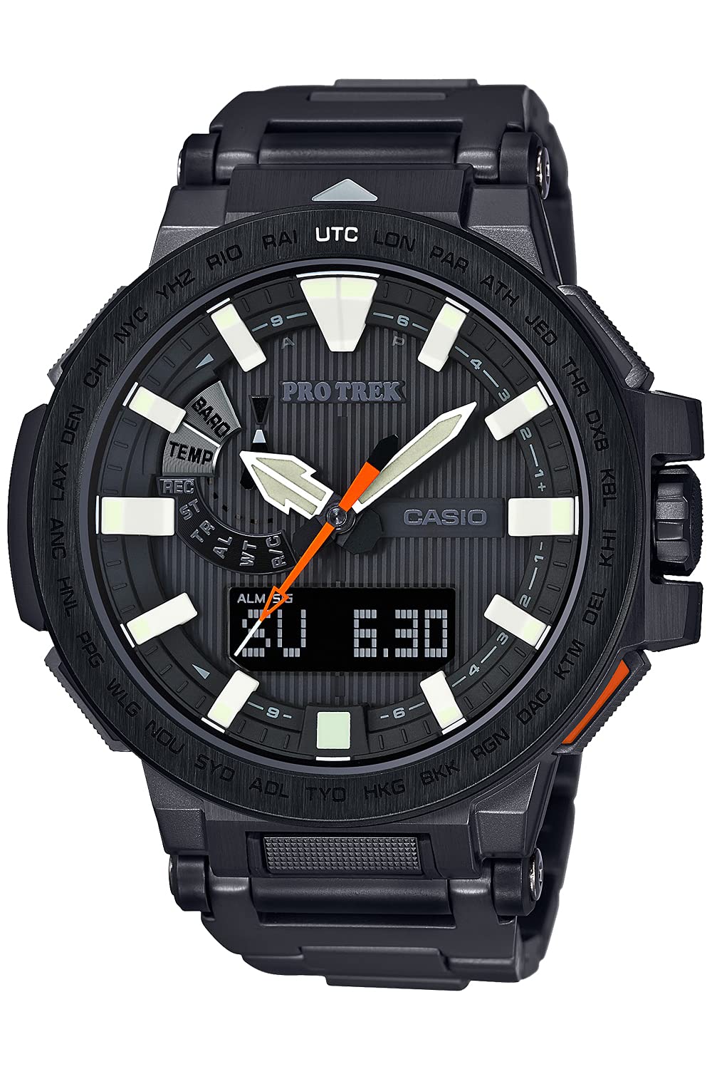 

Годинник Protrek MANASLU Radio Solar Black [Casio] [] PRX-8000YT-1JF