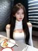 Women's Hollowed-Out Off-Shoulder Long-Sleeve Top - 2025 Autumn Korean Style: Versatile and Elegant Inner/Outer Wear