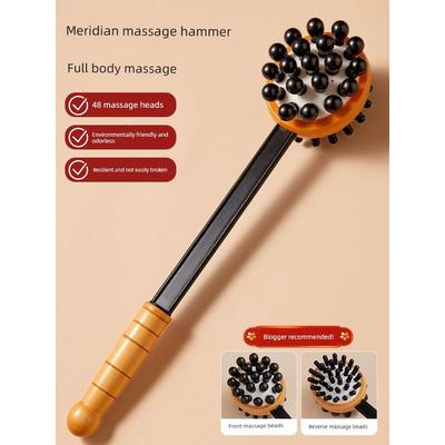 Hammer for Tapping Meridians, Full-Body Tapping Device, Handheld Hammer for Tapping Shoulders, Neck, and Back, Massage Stick, Back-Tapping Tool