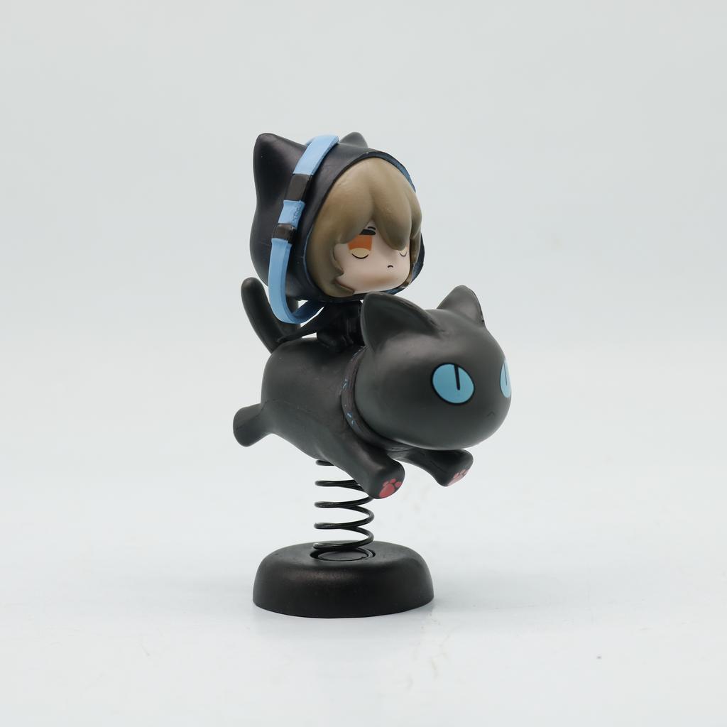 Die Neue 10cm Arknights Phantom Niedliche Version Anime Figur Modell Statue Sammlung Schreibtisch Dekoration Ornament Spielzeug Geschenk Für Fans
