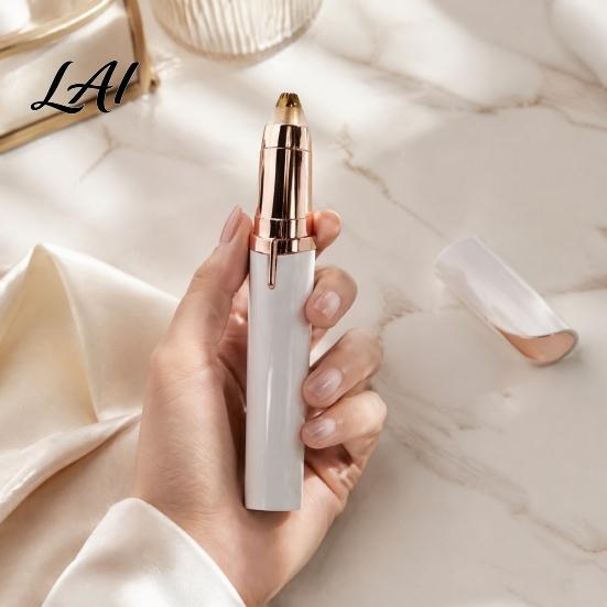 Eyebrow Grooming Pen Electric Trimmer for Women Rechargeable Cordless Facial Hair Removal Removal Portable Painless Eye Brow Shaver Razor Safe Skin