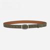 High-end Matte Leather Belt for Women with Versatile Skirt and Pants Decoration Ins Belt for Women