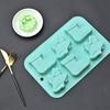 6 Christmas Socks Silicone Cake Mold Christmas Silicone Chocolate Mold DIY Cake Silicone Baking