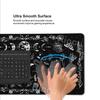 Cute Black Goth Desk Mat XXL Large Extended Desk Pad Witch Divination Mouse Pad Office Computer Keyboard Mousepad Gamer Carpet