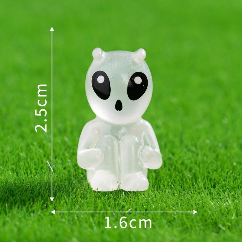 New micro landscape creative luminous alien elf DIY ornament accessories mini ornament