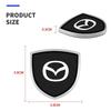 Metall-Plaketten Auto-Karosserie-Dekoration Aufkleber Außen Zubehör für Mazda 3 CX3 CX4 CX5 CX7 CX8 CX9 CX30 RX7 Atenza Axela