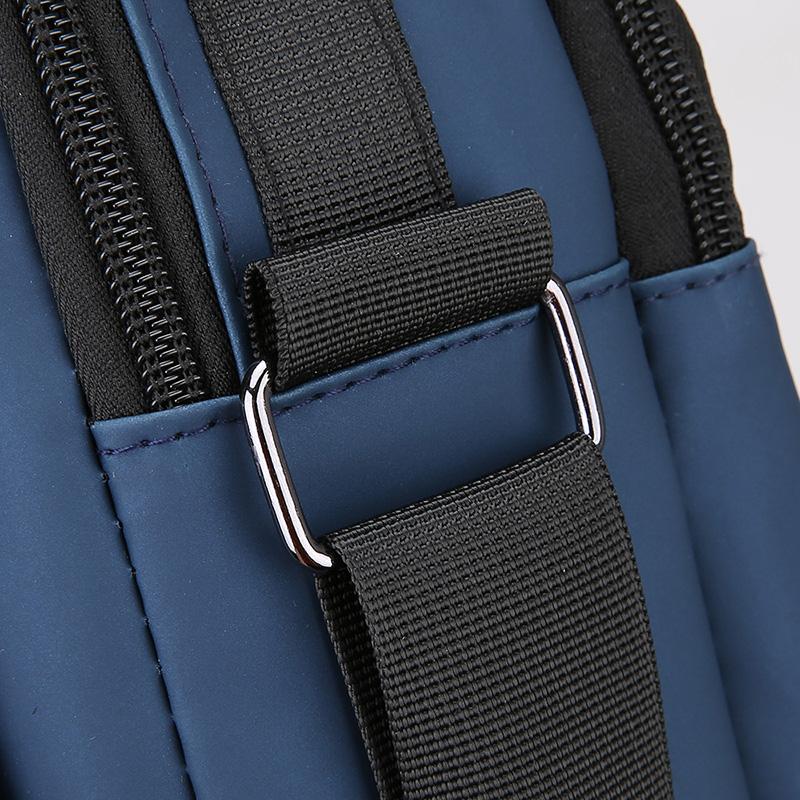 Commuter Men's Shoulder Bag Lightweight Handbag Vertical Commuter Crossbody Bag