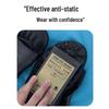 Pantofole Estive Morbide Antistatiche a X Blu e Bianche - Scarpe Protettive Comode Senza Polvere
