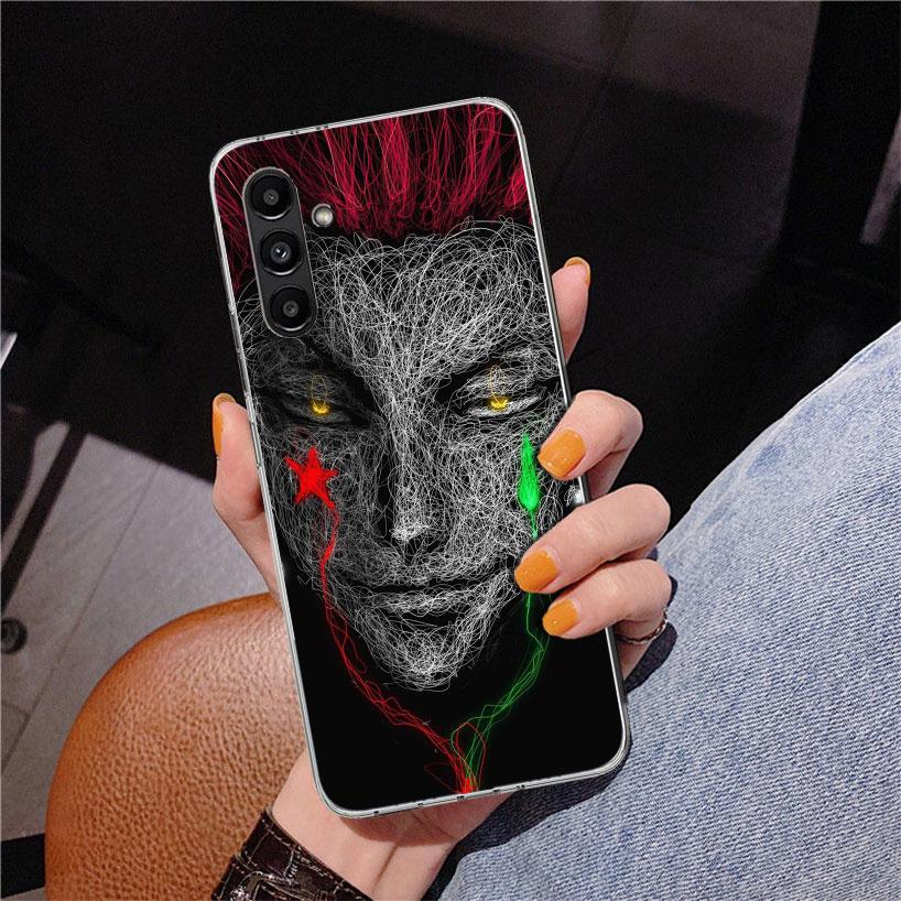 Huner X-Hunters Hisoka Phone Case For Samsung Galaxy A17 A16 A15 A14 A13 A57 A56 A55 A54 A53 A37 A36 A35 A34 A33 A26 A25 A24 A23