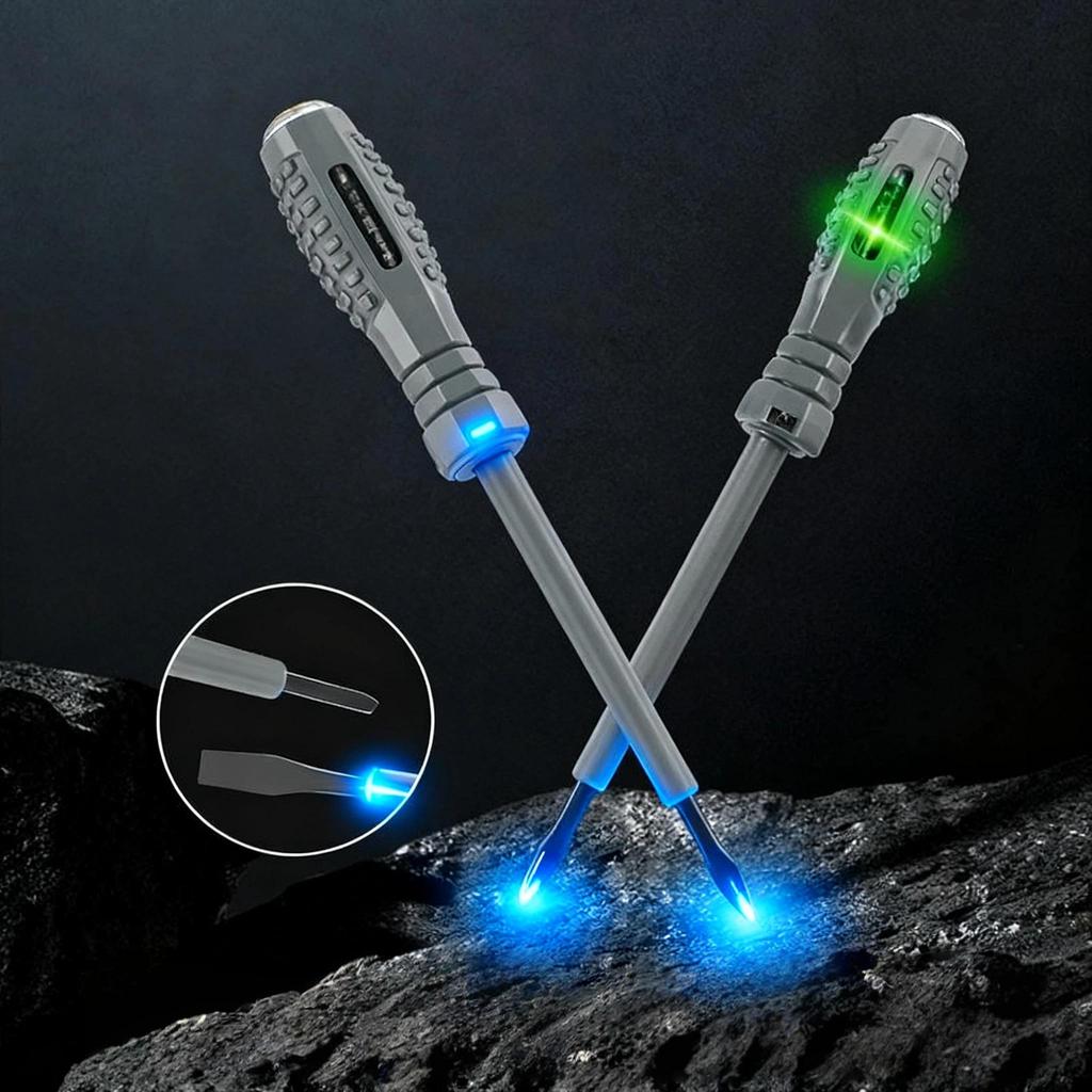 Farbiger Elektriker-Prüfstift mit hoher Helligkeit, induktiver Typ, Hochpräzisions-Spannungsprüfer zum Aufspüren von Kabelbrüchen, Heimwerkerwerkzeuge