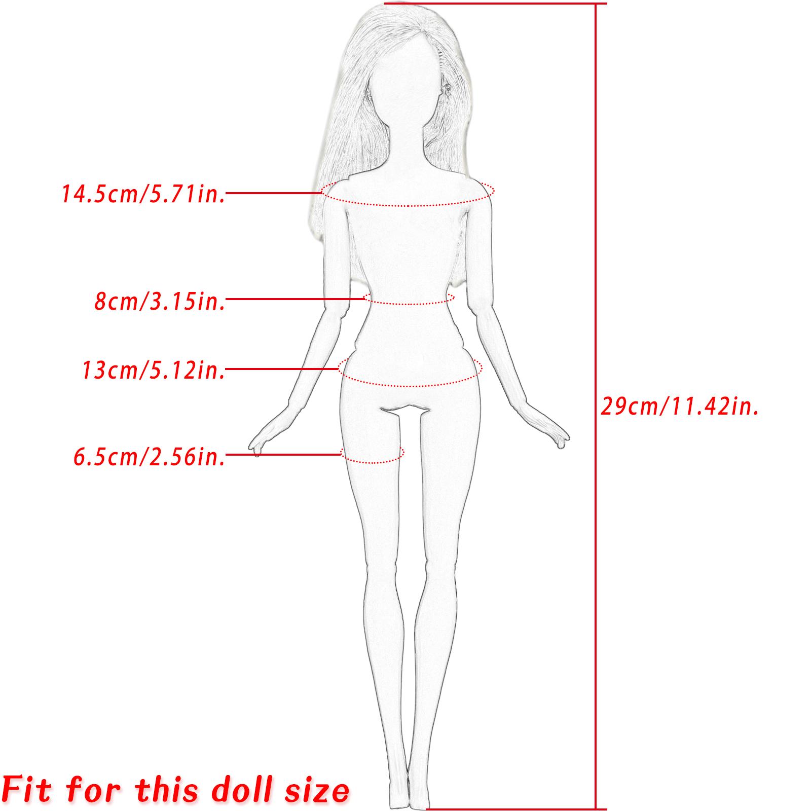 Аксессуары для бального платья для куклы 30 см — фото 7