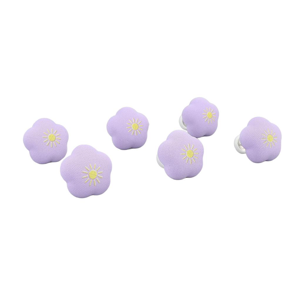 16Pcs Duvet Cover Fasteners Flower Shaped Detachable Anti Slip Duvet Cover Pins Grippers for Window