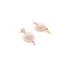 Rose Gold-Plated Diamond Jewelley Set for Women, Girls
