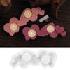 Elegant Double Hole Heart Candle Holder Molds Sturdy Silicone Resin Molds for DIY Candle Holders and Tealight Crafts