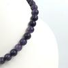 8mm Natural Lepidolite Gemstone Round Beads Jewelry Handmade Designer Adjustable Necklace 17-20" For Thanksgiving Gift 8BN-41