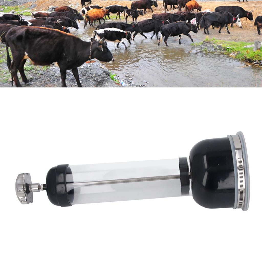 Kalb Beatmungspumpe Edelstahl   Absaugung Tragbar Neugeborenes Kalb   für Vieh