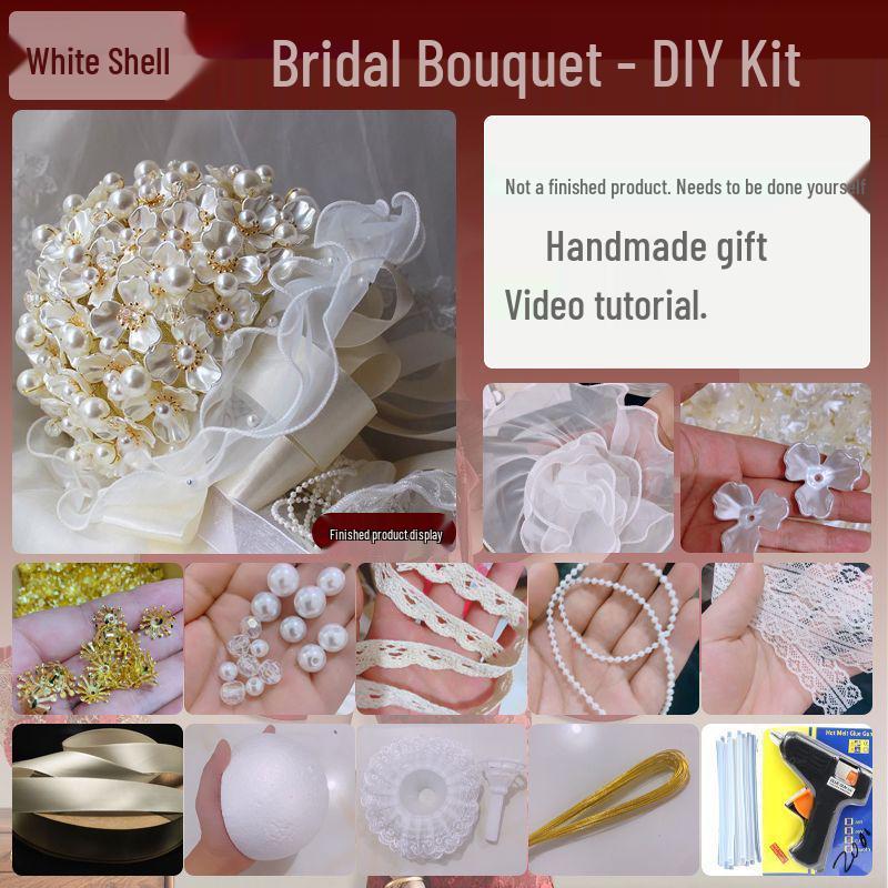 Handmade DIY Wedding Bouquet Kit - Thoughtful Gift for Best Friend
