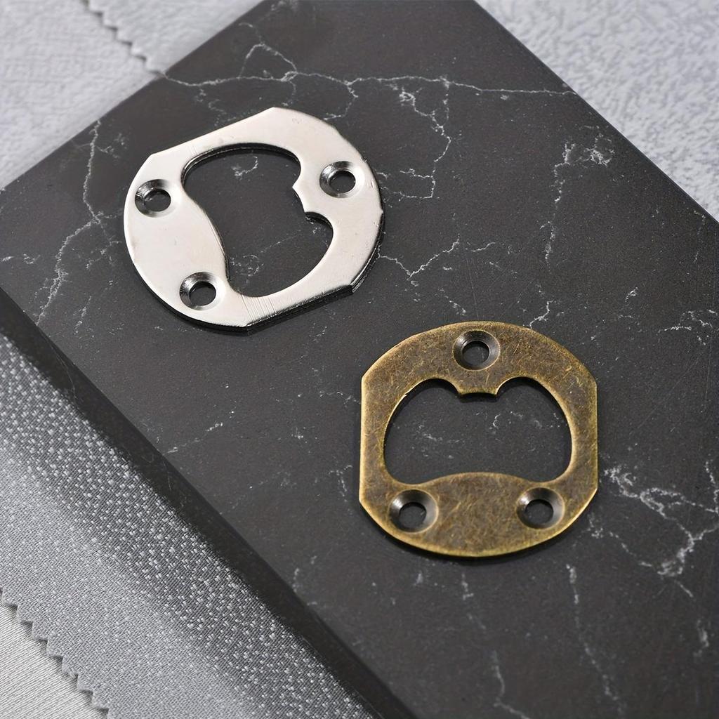 20 st Kinesiska Förnicklade Ölöppnare Runda Maskinvarutillbehör Ny Flasköppnare