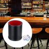 PU Dices Game Props Dices Shake Container PU Leather Supplies Dices Cup Bracket