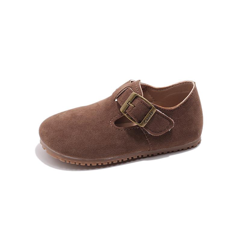 2026Spring New Style Children's Girls' Leather Shoes Princess Shoes Autumn Girls' Princess Shoes