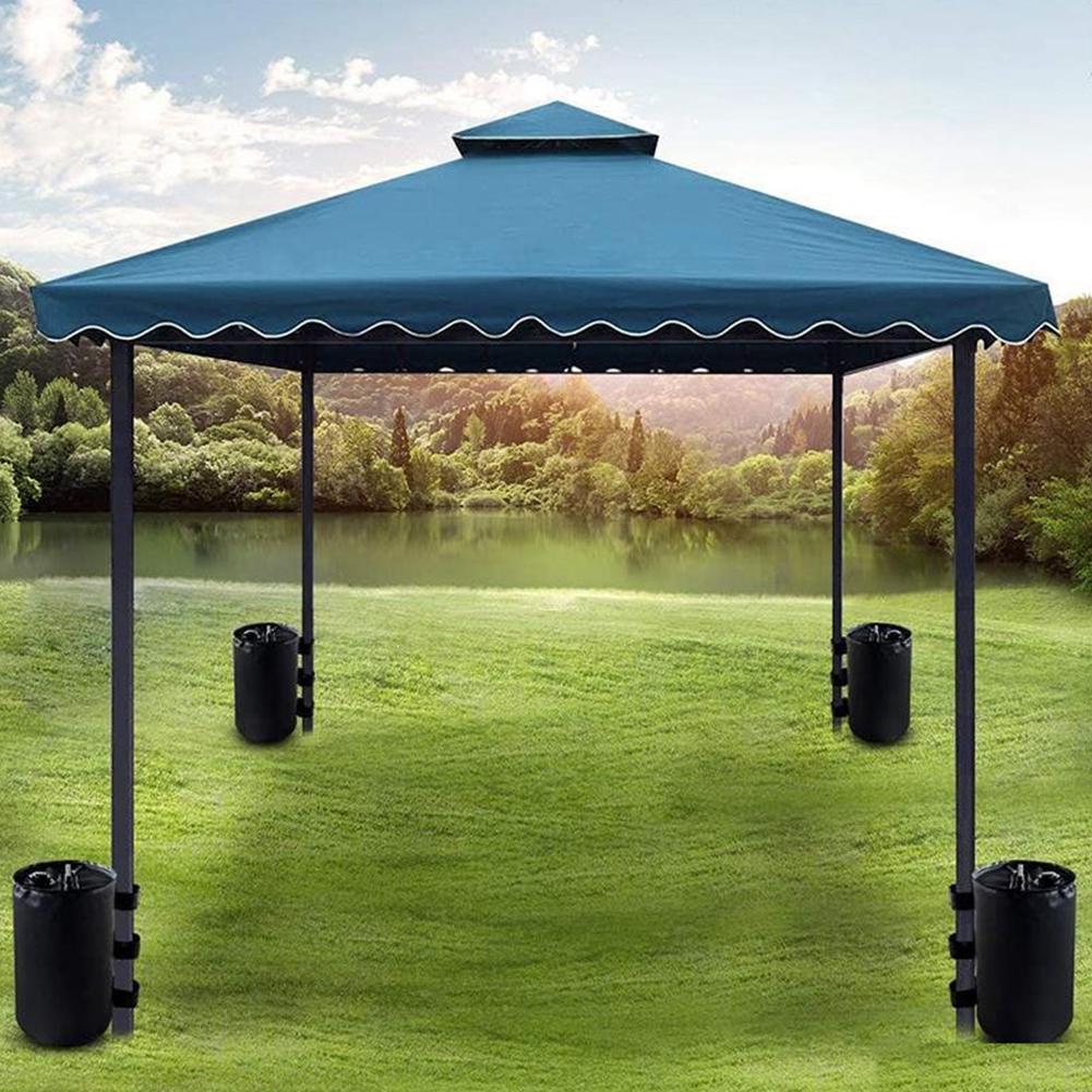 20L Canopy Water Weight Bag Outdoor Camping Tent Sand Bag Canopy Legs Weights Sandbags Windproof Fixed Sandbag Tent Accessories