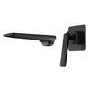 Basin Faucet Bathroom Water Mixer Tap White Gold Brass Concealed Basin Water Sink Mixer Crane Wall Mounted