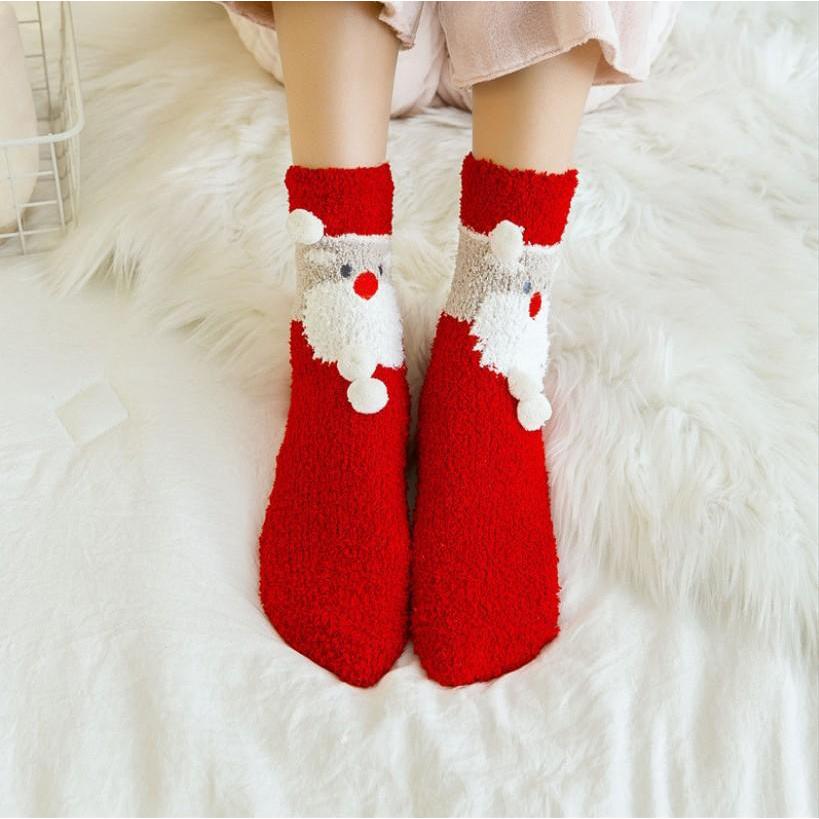 Cute animal warm socks, Christmas socks, thick socks