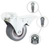 Vidaxl 16 Swivel Castors With Hole for Screw, 50 Mm