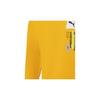 PUMA Men's Pullover Hoodie with Logo Lettering in Yellow