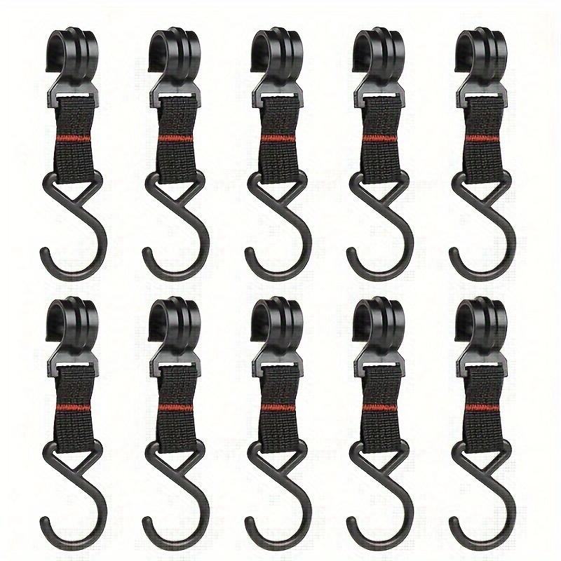 Detachable Storage Hooks For Outdoor Camping Heavy Duty Hanging Organizer Durable Portable Gear Hooks For BackpackTent Universal