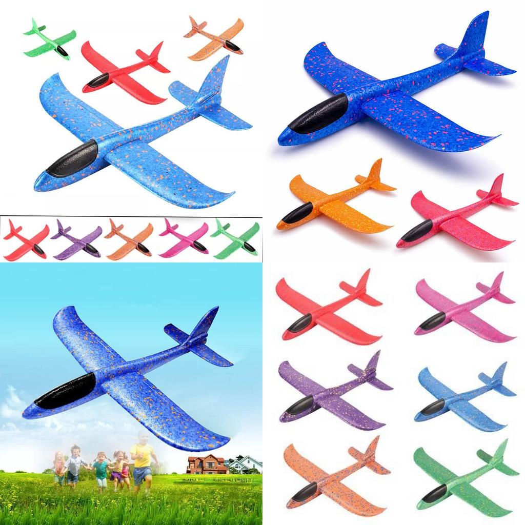 Stoßfestes Kinderschaumstoff-Flugzeugspielzeug Handwurf Aviation Model