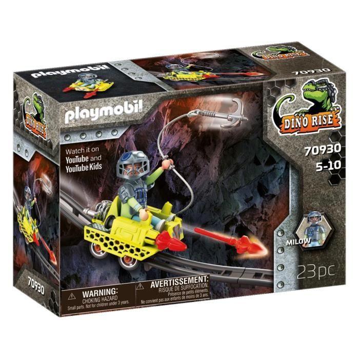 PLAYMOBIL - 70930 - Dino Rise - Mine Cruiser Avec 1 Personnage Et Des Projectiles