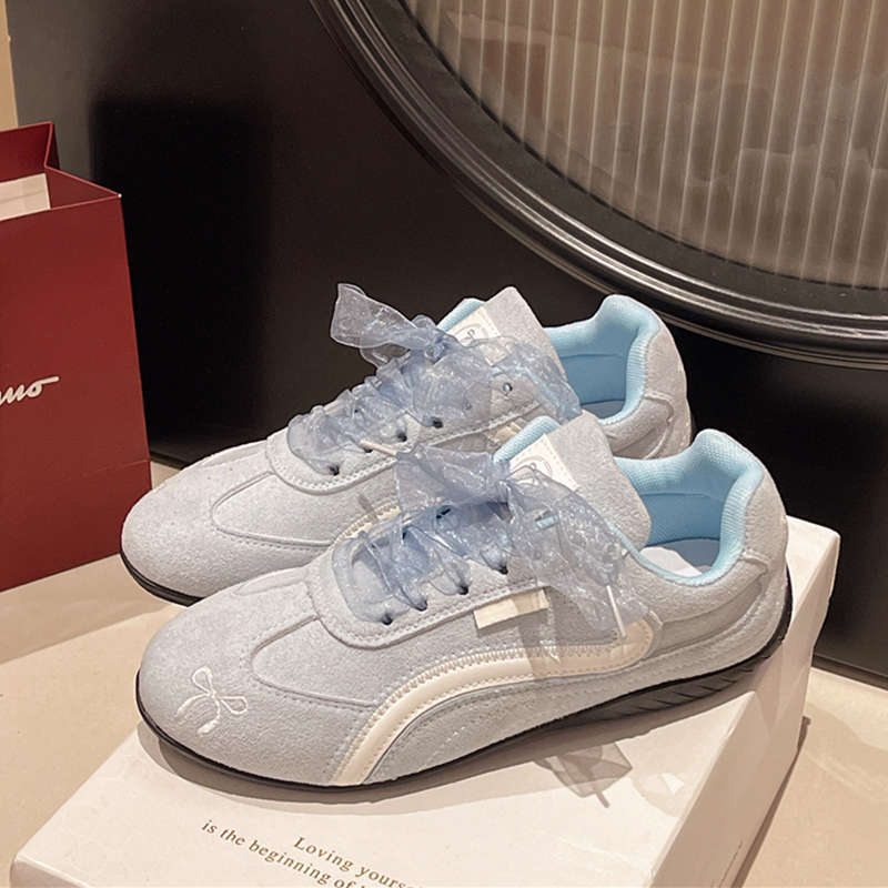 Casual moral training shoes women's ins new autumn ugly cute big head shoes bread shoes versatile board shoes women