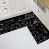 Crystal Pile Dining Rugs Entryway Entry Door Mat Kitchen Non-Slip Dirty Resistant Easy Care Carpet